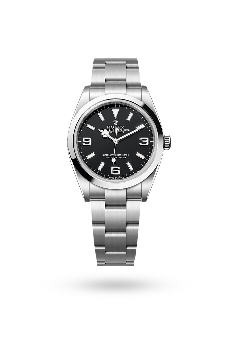 Rolex Explorer 36 - Oyster, 36 mm, Oystersteel