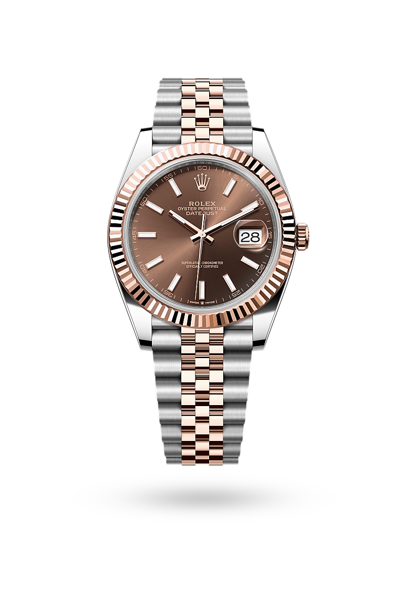Rolex Datejust 41 - Oyster, 41 mm, Oystersteel and Everose gold