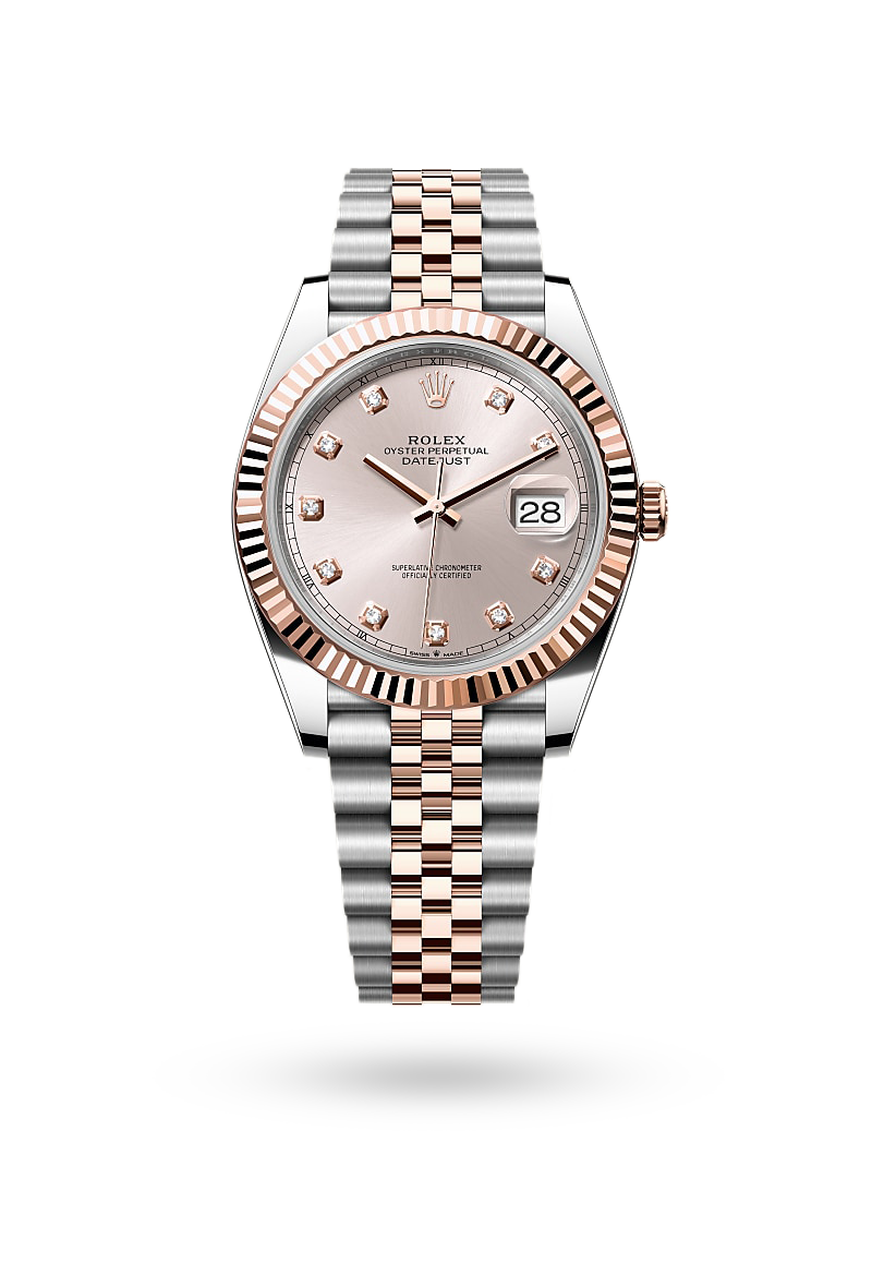 Rolex Datejust 41 - Oyster, 41 mm, Oystersteel and Everose gold