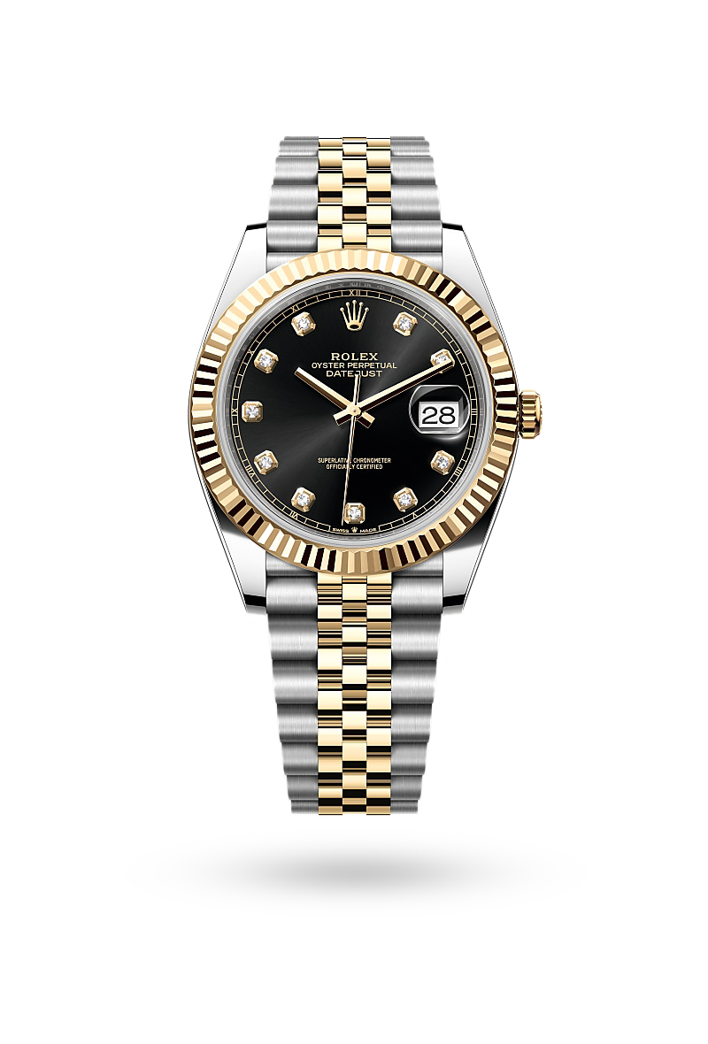 Rolex Datejust 41 - Oyster, 41 mm, Oystersteel and yellow gold