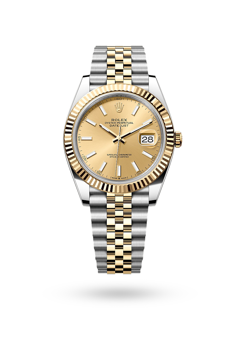 Rolex Datejust 41 - Oyster, 41 mm, Oystersteel and yellow gold