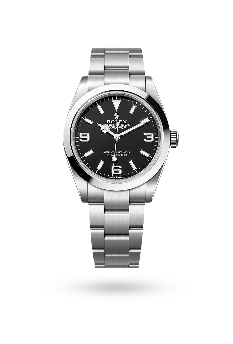 Rolex Explorer 40 - Oyster, 40 mm, Oystersteel