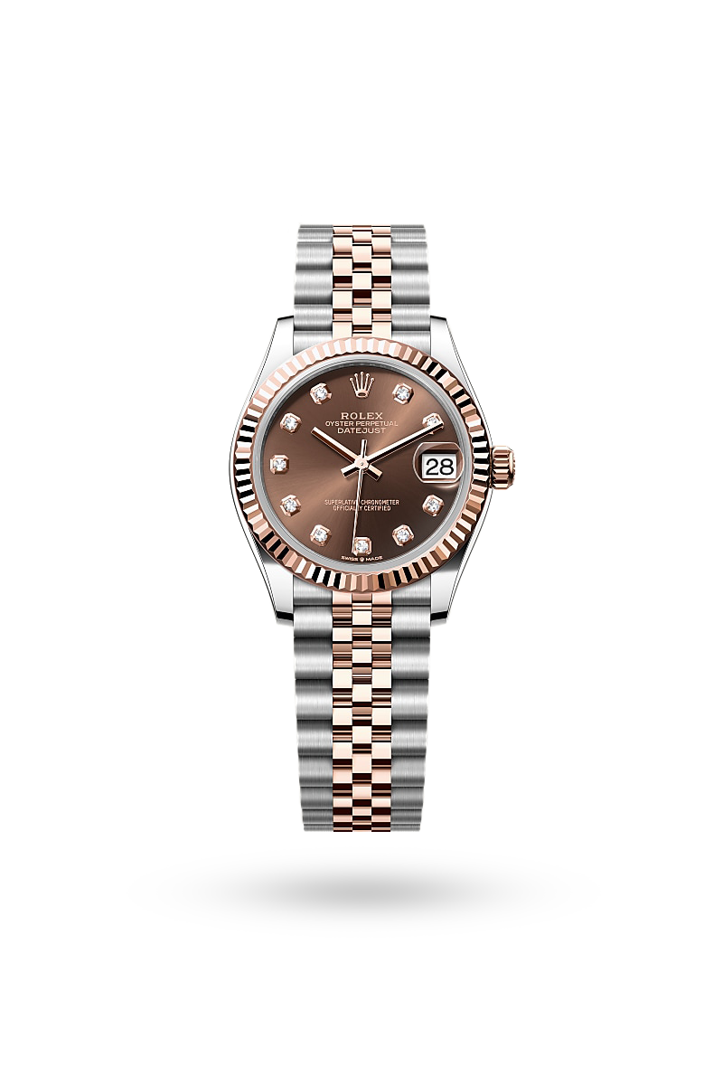 Rolex Datejust 31 - Oyster, 31 mm, Oystersteel and Everose gold