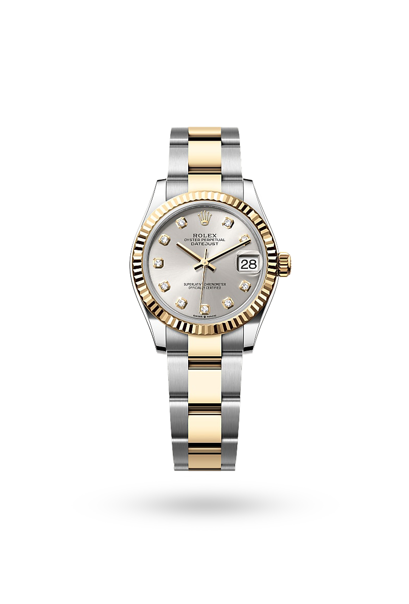 Rolex Datejust 31 - Oyster, 31 mm, Oystersteel and yellow gold