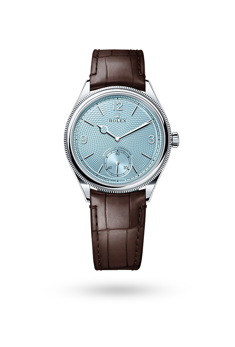 Rolex 1908 - 39 mm, platinum, polished finish