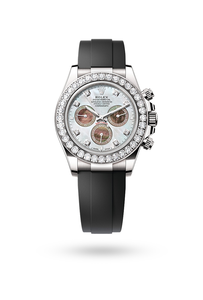 Rolex Cosmograph Daytona - Oyster, 40 mm, white gold and diamonds