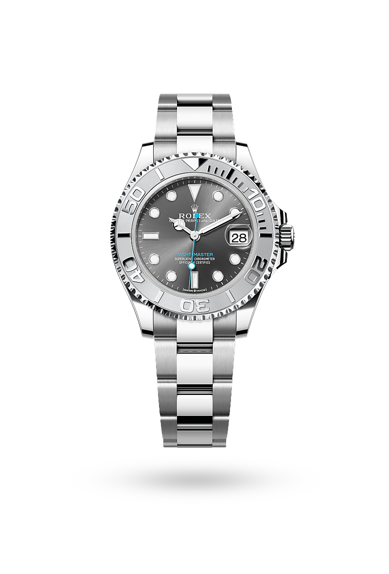 Rolex Yacht-Master 37 - Oyster, 37 mm, Oystersteel and platinum