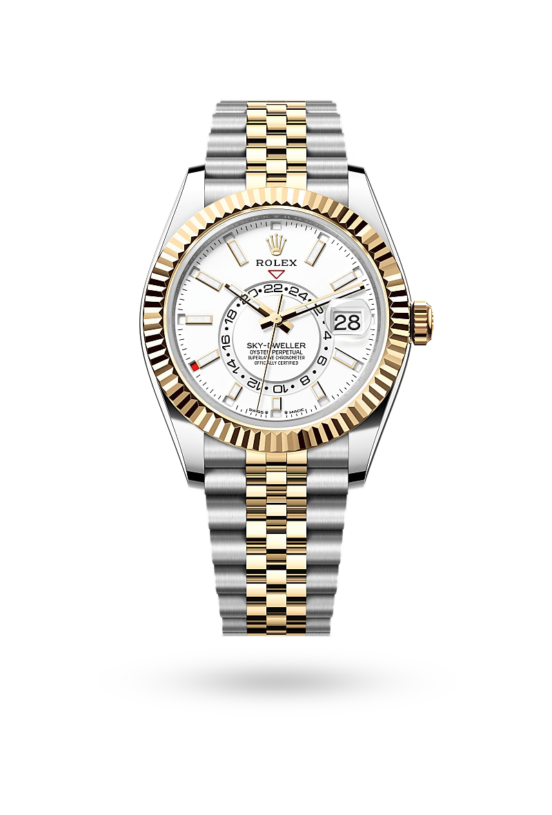 Rolex Sky-Dweller - Oyster, 42 mm, Oystersteel and yellow gold