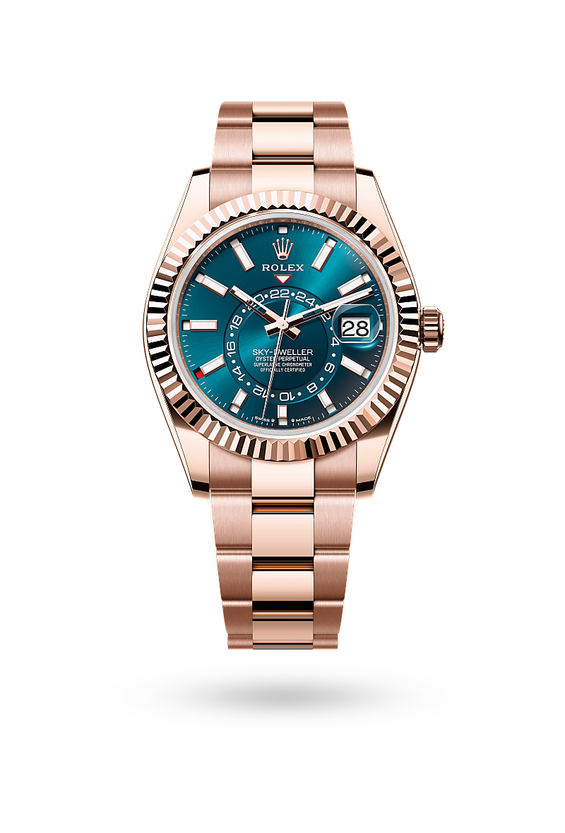 Rolex Sky-Dweller - Oyster, 42 mm, Everose gold